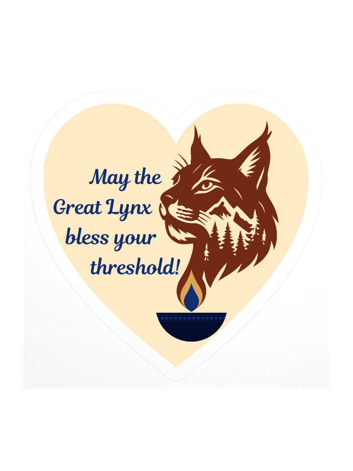 Great Lynx Blessing Sticker (Light) product image (2)