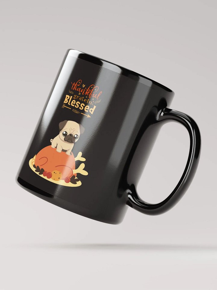 Autumn Pug Thanksgiving Mug product image (2)