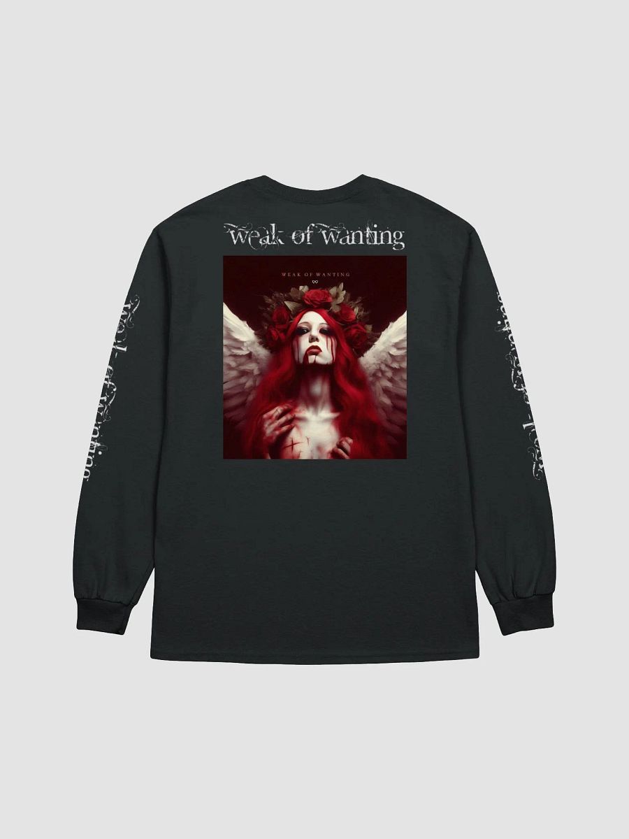 Weak Of Wanting 'Chaotic Angel' Long Sleeve T-Shirt (Front, Back & Sleeve Print) product image (3)