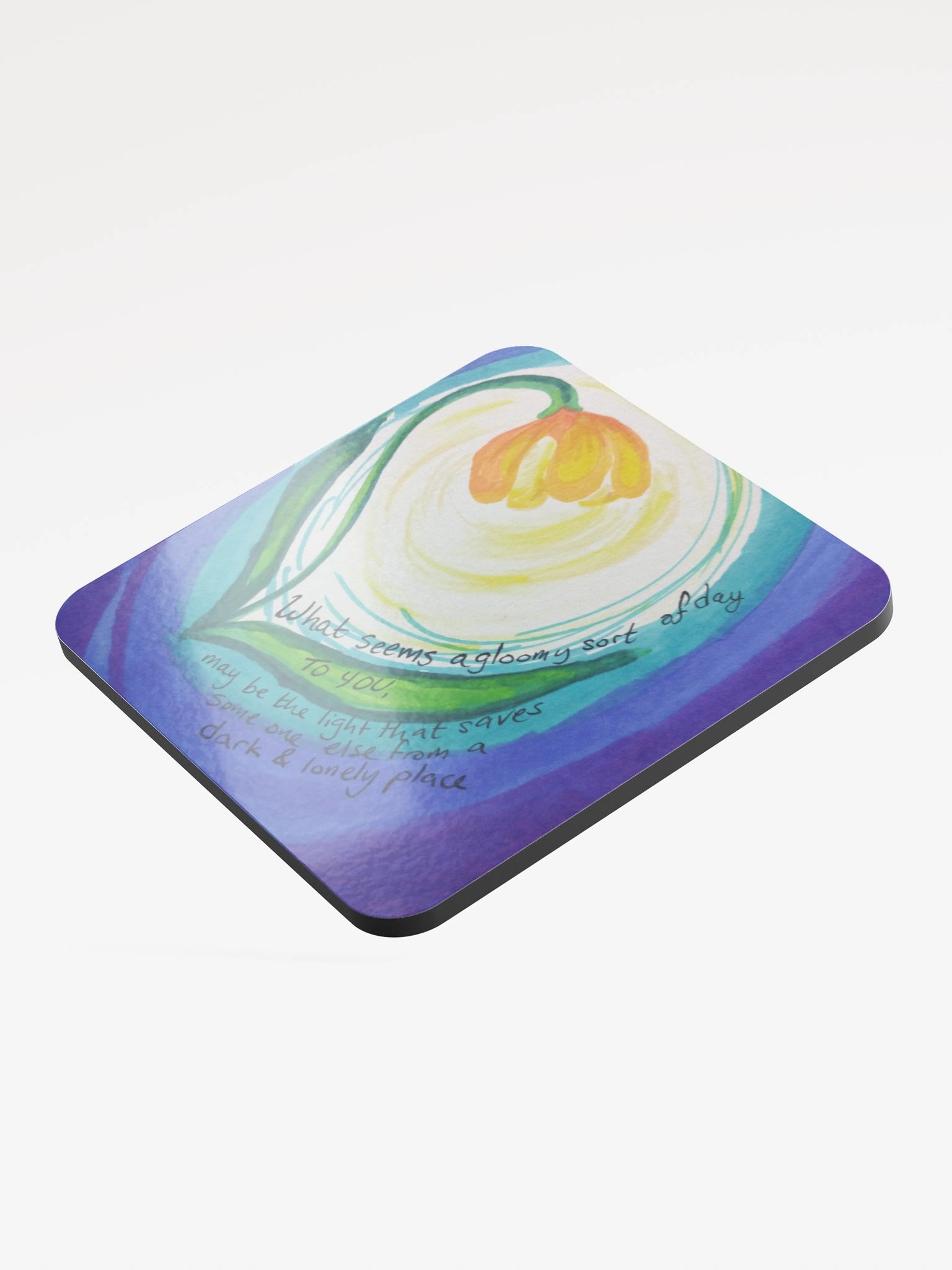 Moodle Coaster - Glow flower product image (3)
