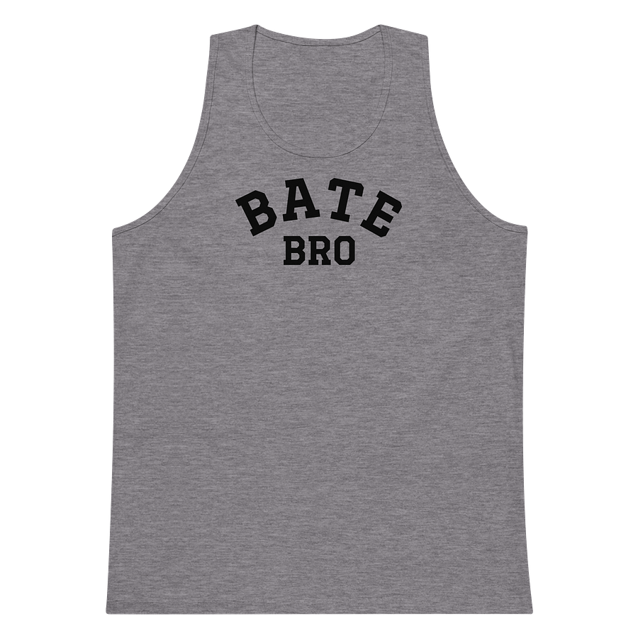 Bate Bro Varsity Tank (Black Logo) product image (5)