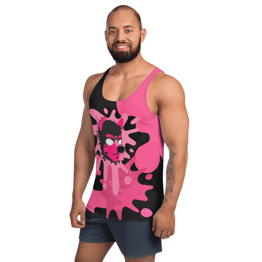 Dark Chaos Splatter Tank - Pink product image (4)