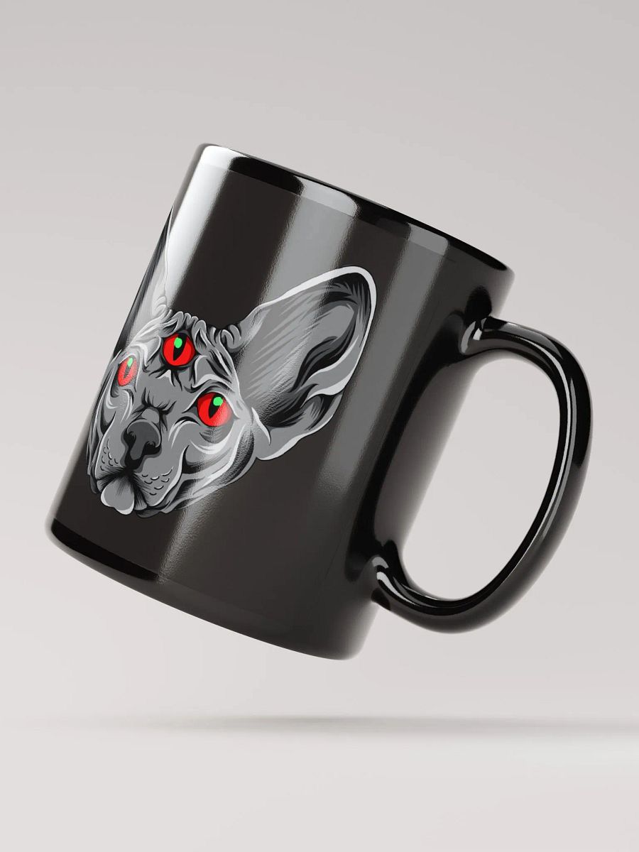 Three-Eyed Sphinx Cat Mug 11 oz product image (2)
