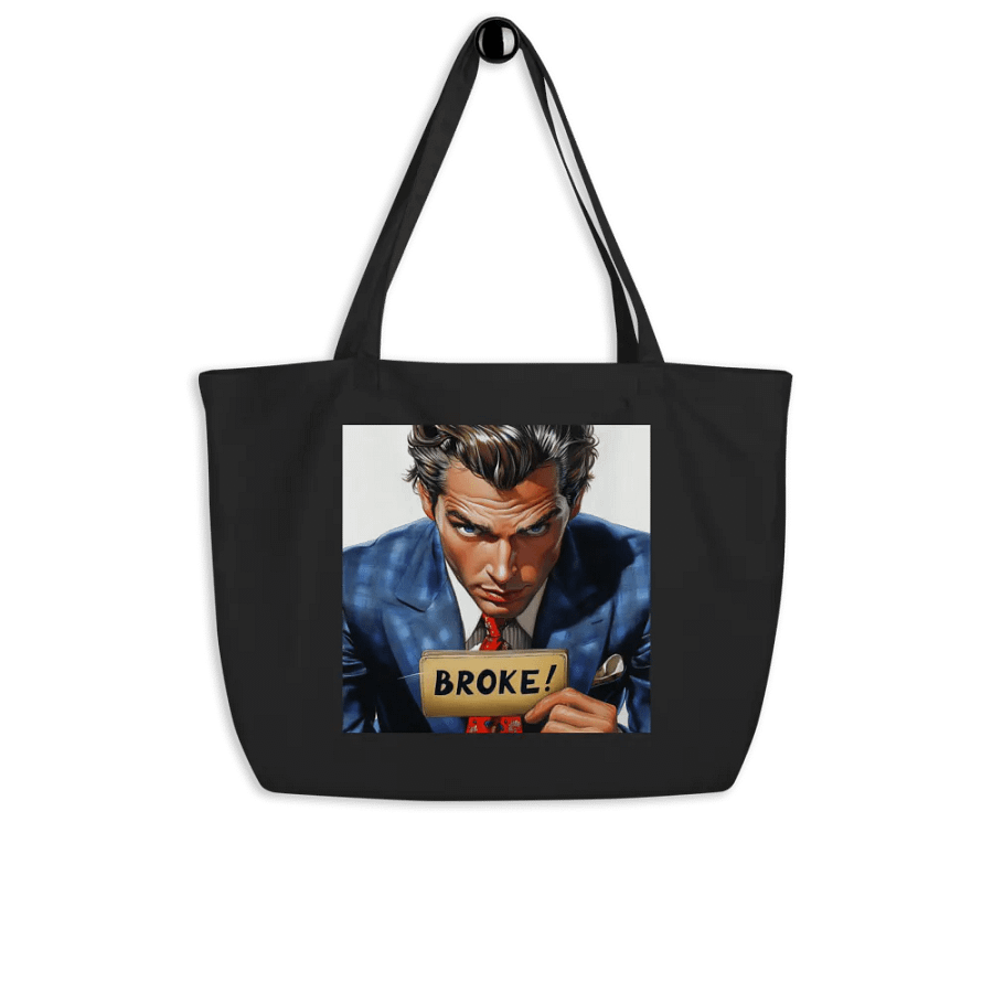 Broke!! Pop Art Shopper Tote Bag product image (4)