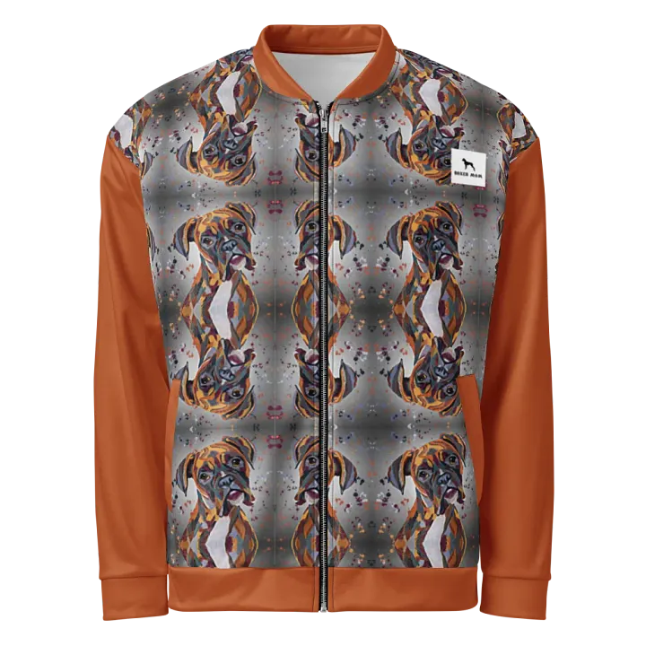 Geometric Boxer All-Over Bomber Jacket product image (1)