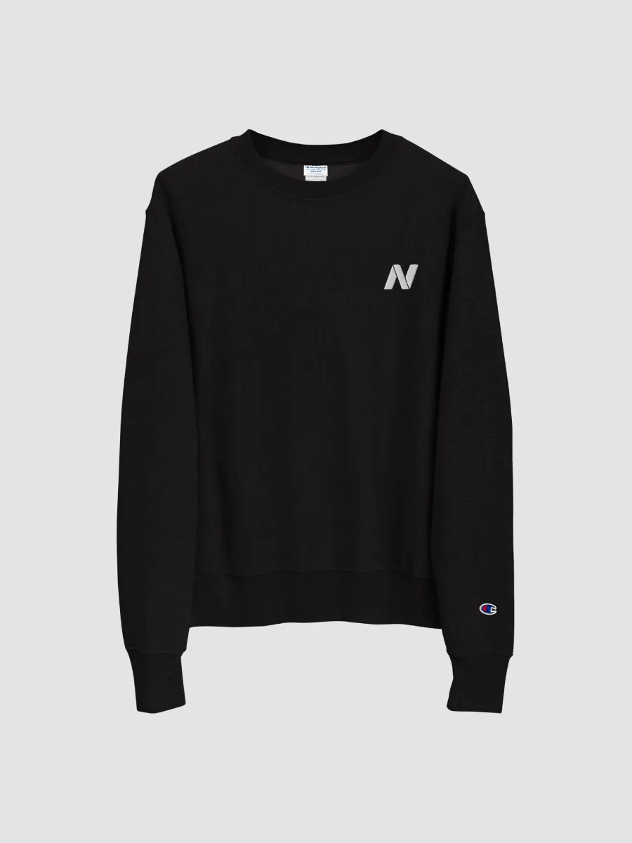 Champion jumper black cheap
