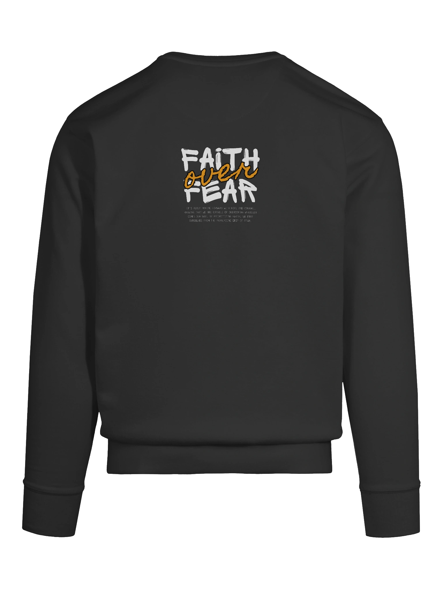 Faith Over Fear Sweatshirt – Studio Life University Collection product image (11)
