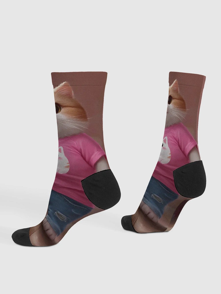 Cute Cat Sustainable Socks / pet.dance.lovers product image (4)