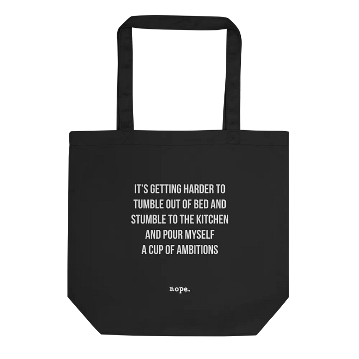 nope. resolute - harder tote product image (1)