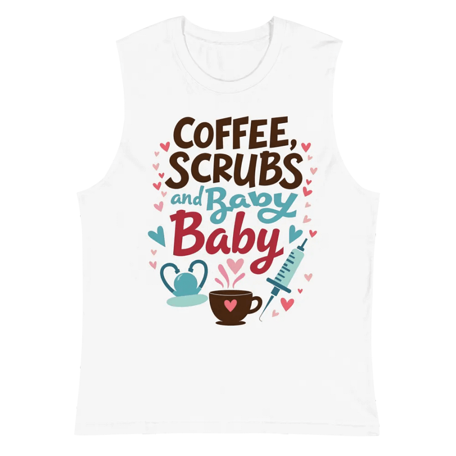 Medical Mama Scrubs Muscle Tank product image (6)