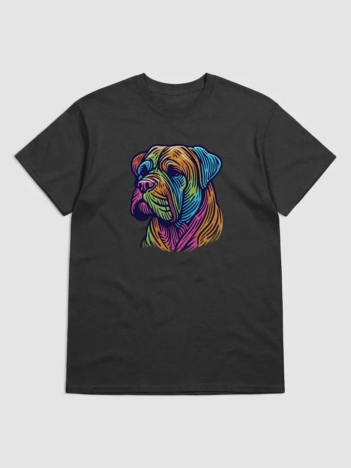 Retro Uncropped Cane Corso T-Shirt product image (1)