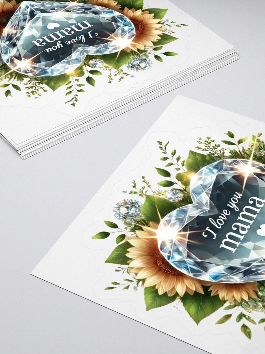 Crystal Heart Mama Sticker Set product image (13)