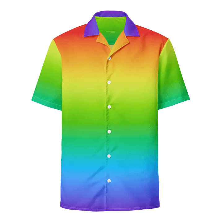 Rainbow Hawaiian Shirt product image (1)