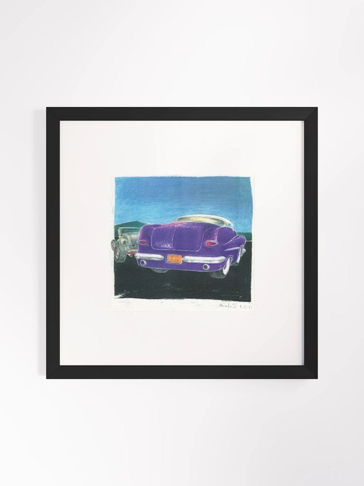 Rod and custom print framed product image (3)