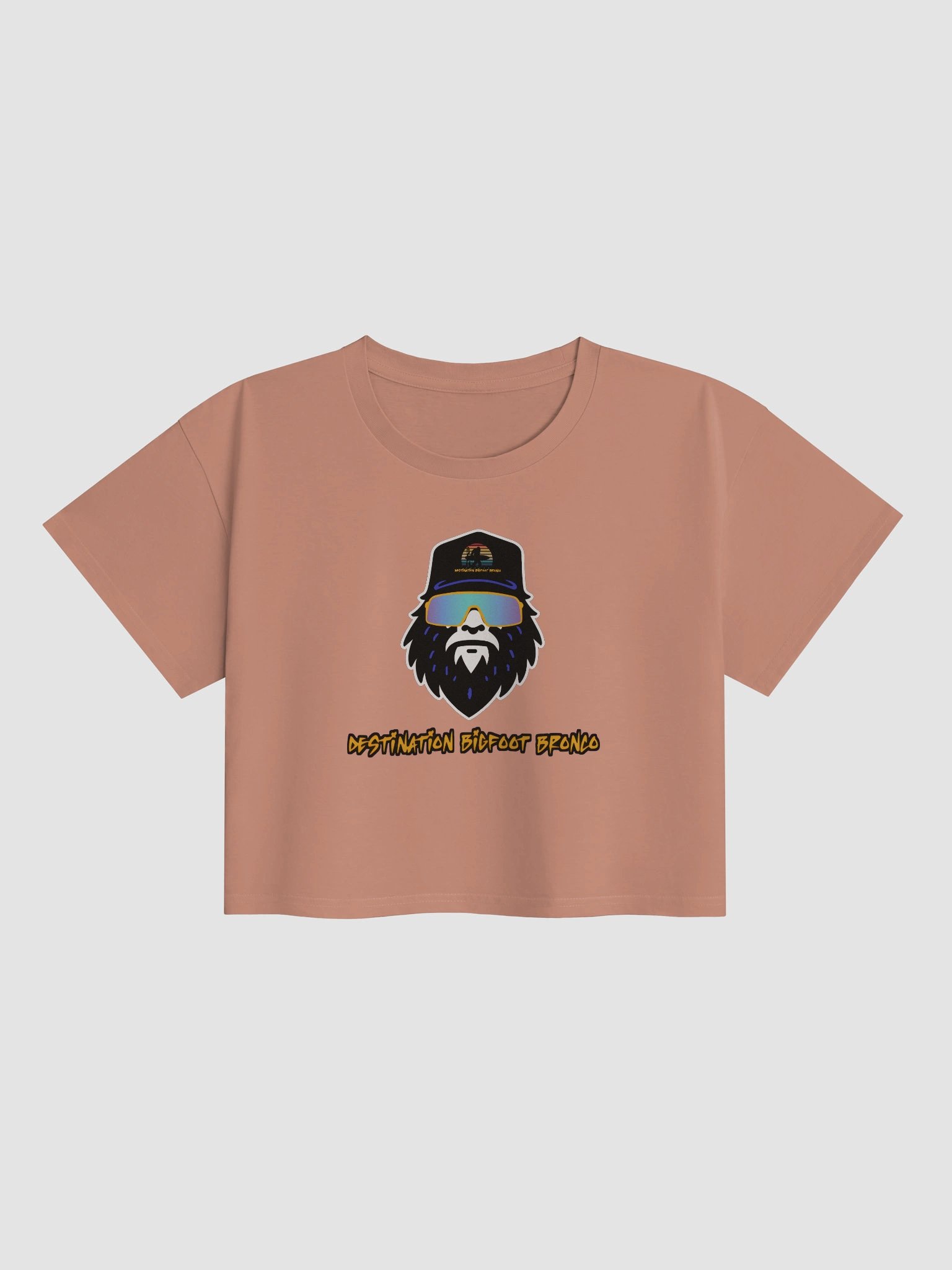 Destination Bigfoot Bronco Bigfoot Logo Women's Crop Top (Multiple Color Options) product image (2)