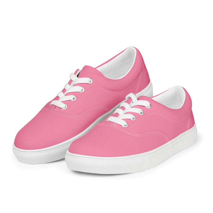 Muse Coquette Lace-Up Canvas Shoes (Marshmallow) product image (4)