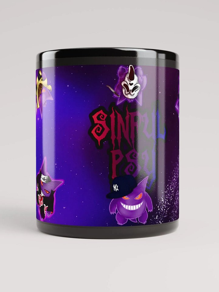 SinfulPsyTTV's Galaxy Black Glossy Mug product image (1)