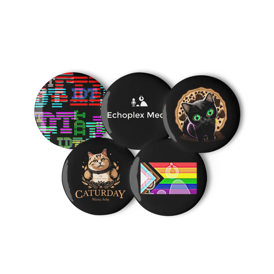 Button Pack 2 - Black product image (6)