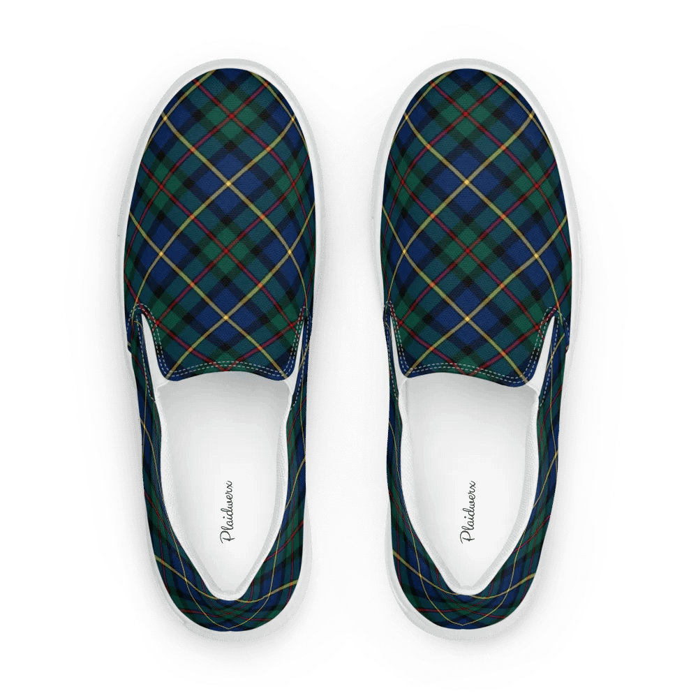 MacLeod of Skye Tartan Men's Slip-On Shoes product image (1)