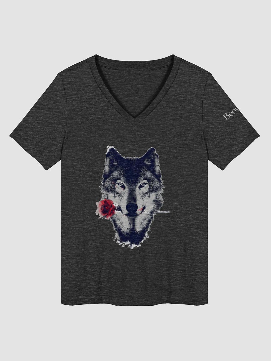 Women's Relaxed V-Neck logo T-Shirt product image (14)