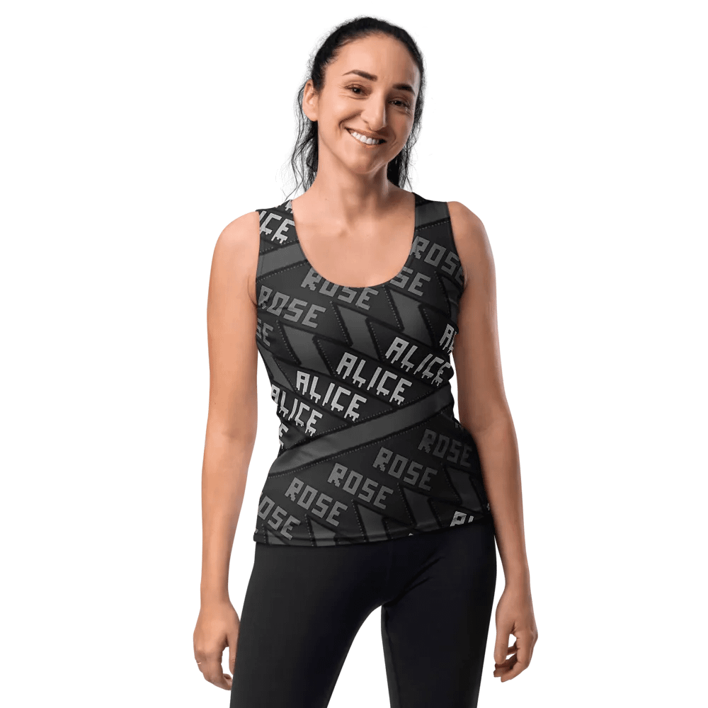 AR PIXEL Tank Top BW product image (10)