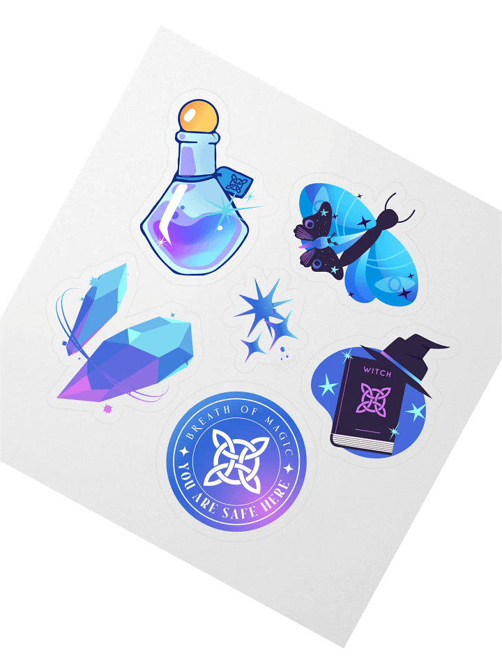 Breath of Magic Stickers product image (2)