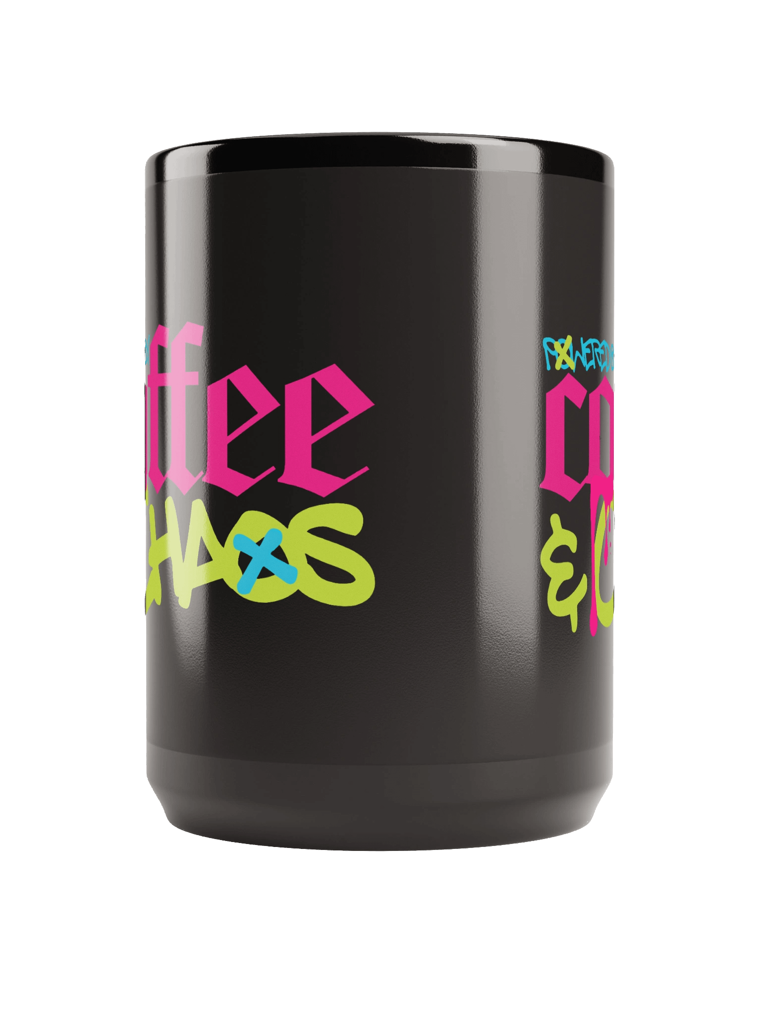 Powered by Coffee & Chaos Mug product image (5)