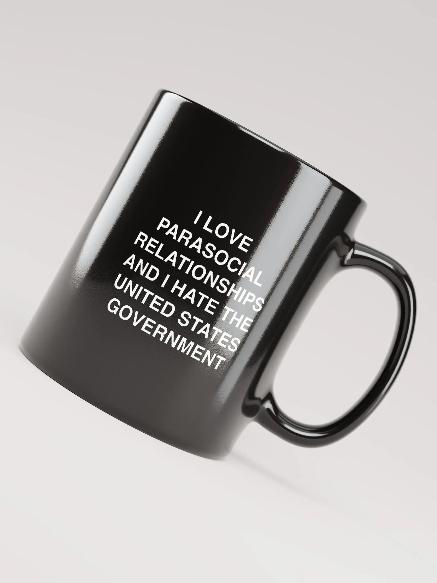 Parasocial Mug (Black) product image (8)