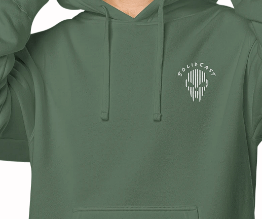 SolidCast Independent Trading Co. Pigment Dyed Hoodie product image (1)