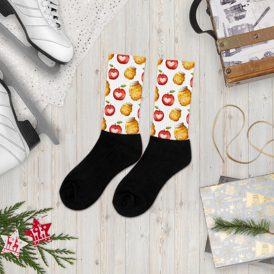 Rosh Hashanah Socks - Honey & Apple product image (16)