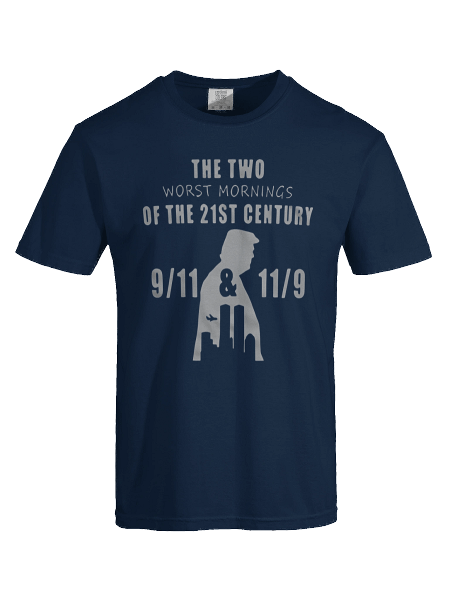 The Two Worst Mornings Of The 21St Century 9 11 And 11 9 T-Shirt product image (4)