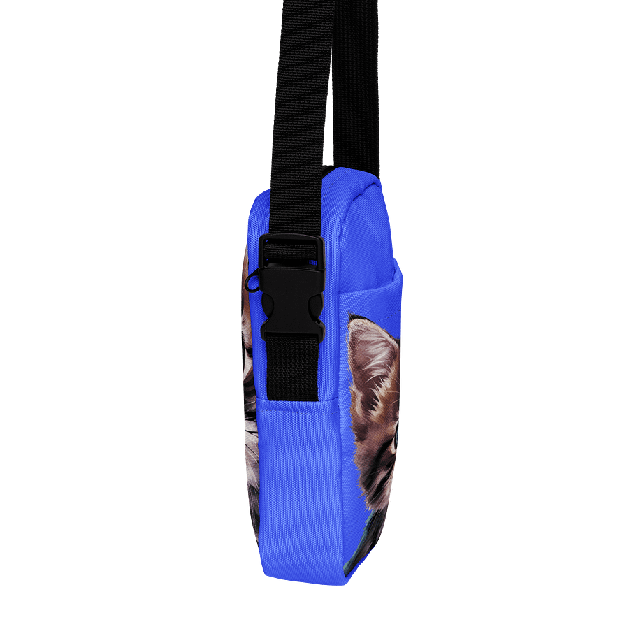 Cat Crossbody Bag Neon Blue product image (4)