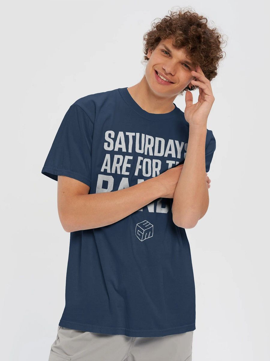 SATURDAYS White Logo T-Shirt product image (5)