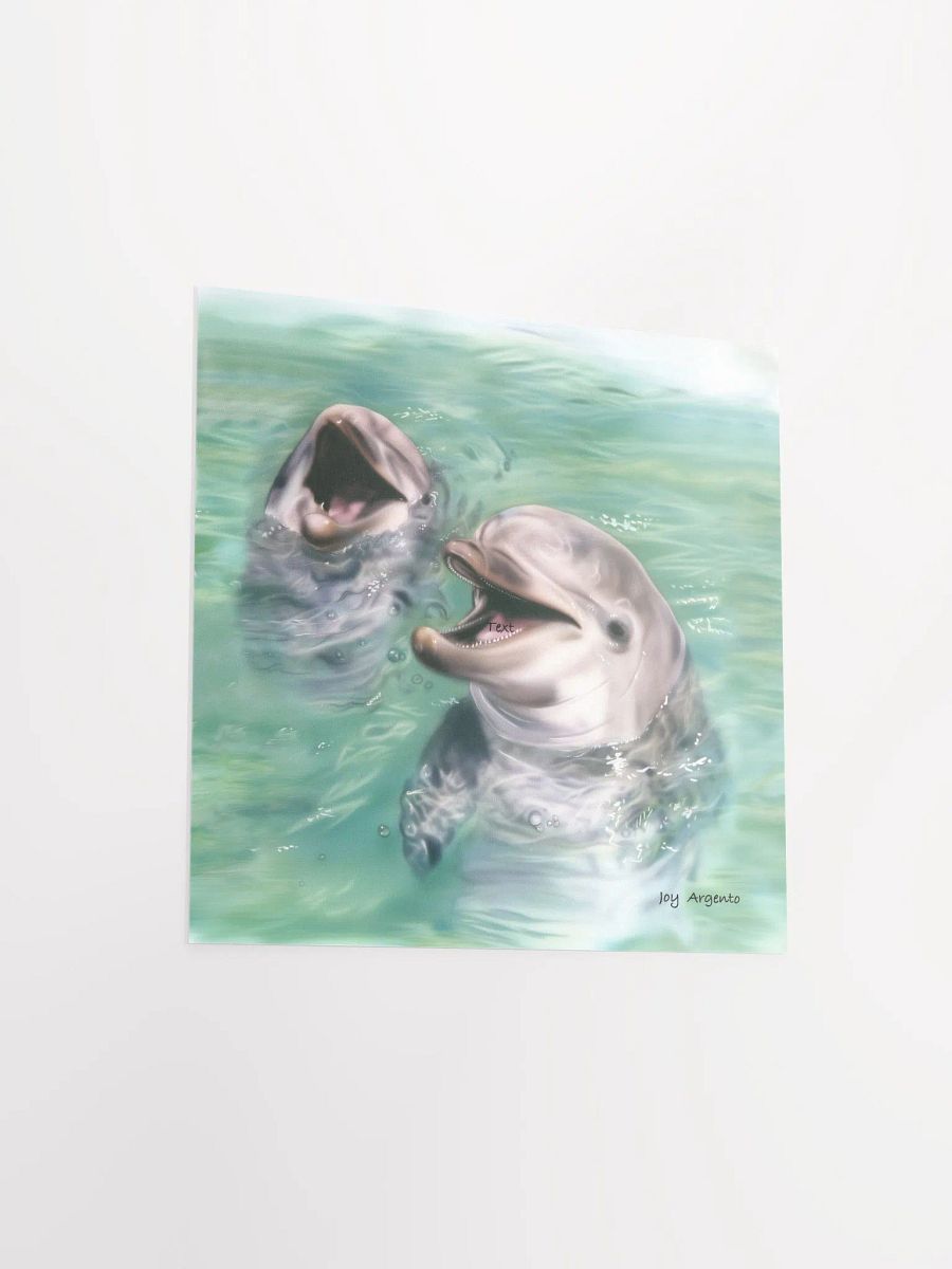 Dolphin Buddies Print product image (3)
