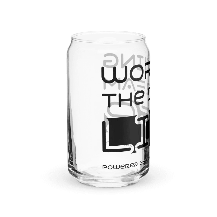Can-Shaped Glass Tumbler – Coolest Boss Ever | Sleek, Trendy & Leadership-Approved product image (9)