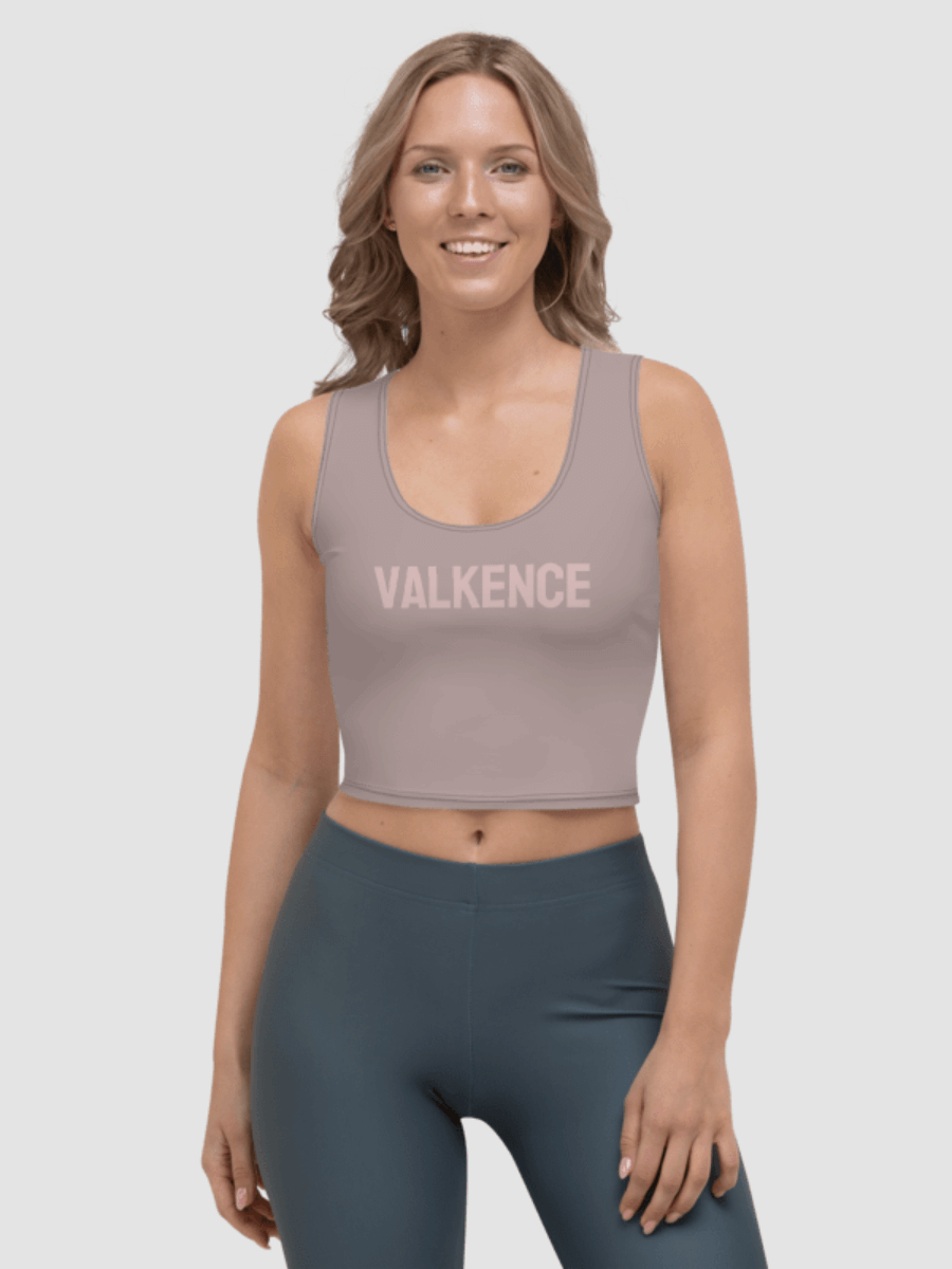 Signature Crop Top Tee - Dusty Mauve product image (3)