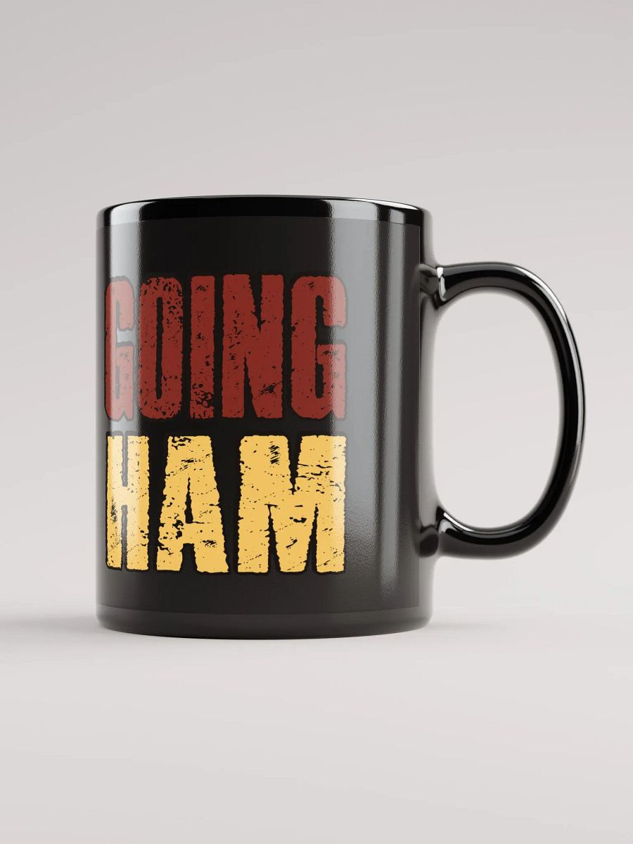 GOING HAM Black Glossy Mug [Double-Sided] product image (3)