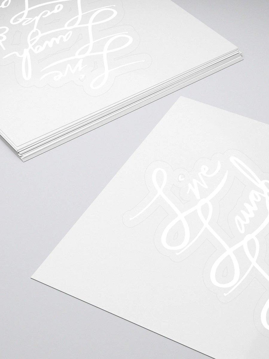 4 Loves Kiss Cut Stickers product image (4)