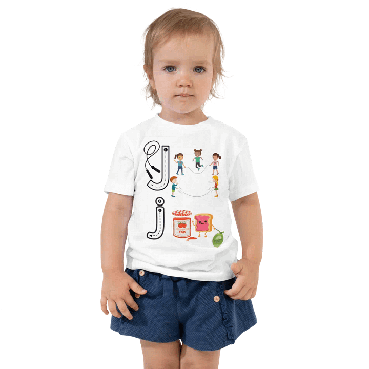 JoBeths' Toddler Jj T-shirt Image👚 Design product image (1)