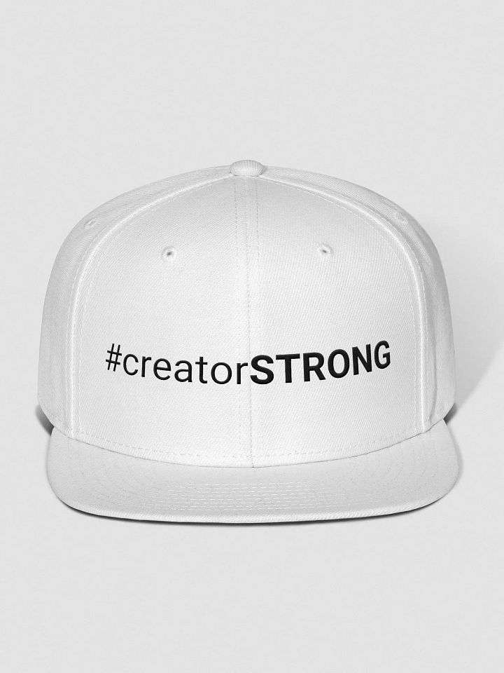 #creatorSTRONG - Hat - Black & Black product image (1)