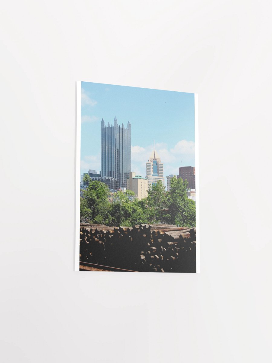 Pittsburgh - PPG Place, Highmark Building, and Lumber pile - print/poster product image (3)