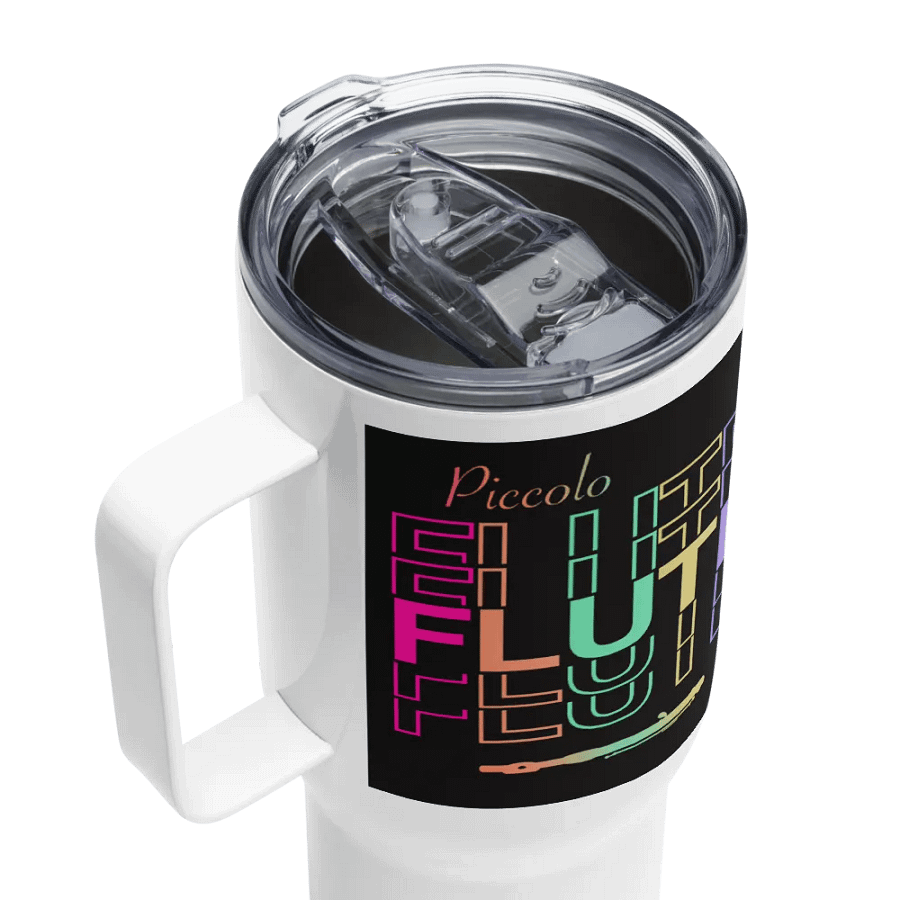 Symmetrical Flute Graphic Travel Mug - Picc product image (11)