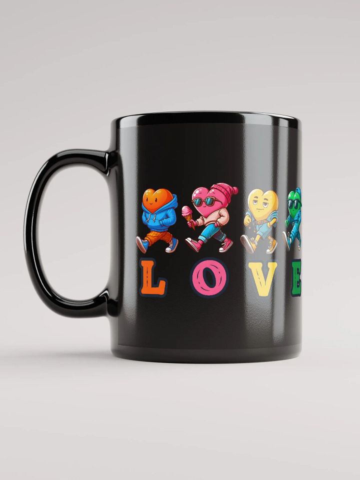 L O V E / BLACK MUG product image (2)