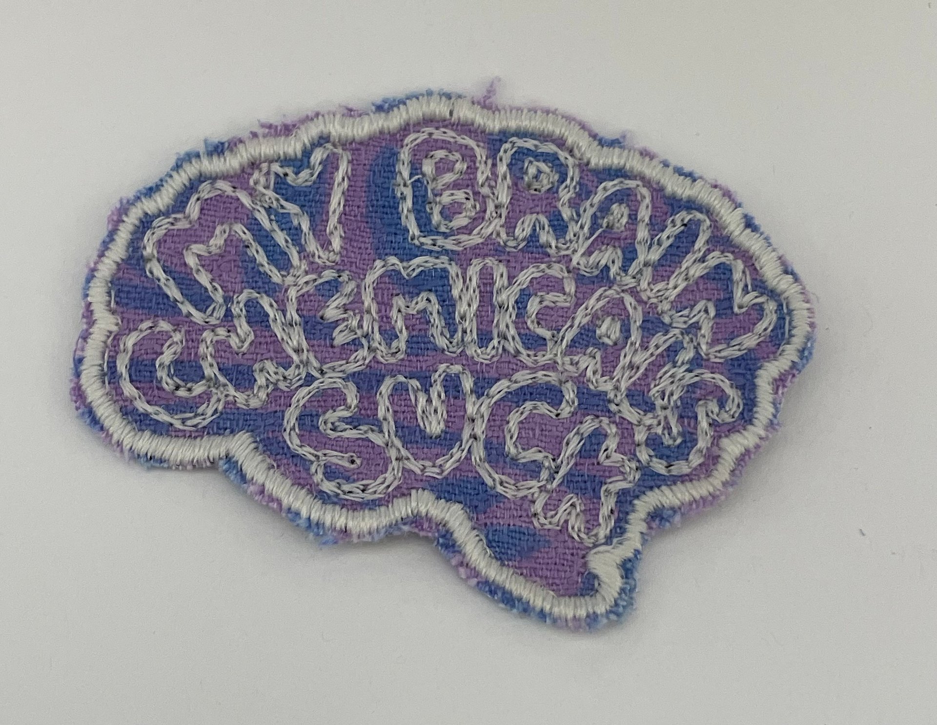 My Brain Chemicals Suck Patch product image (1)