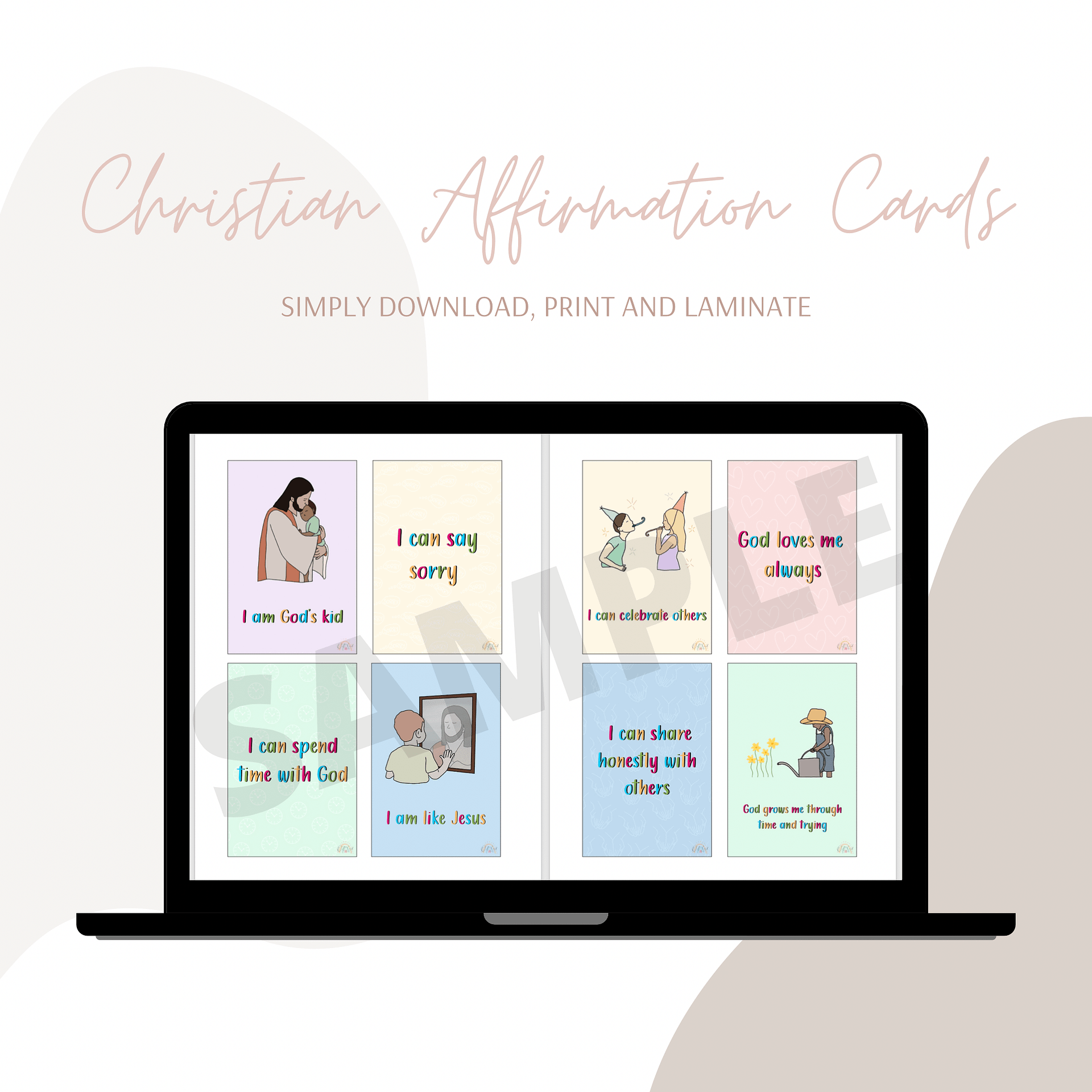 Christian Affirmation Cards product image (1)