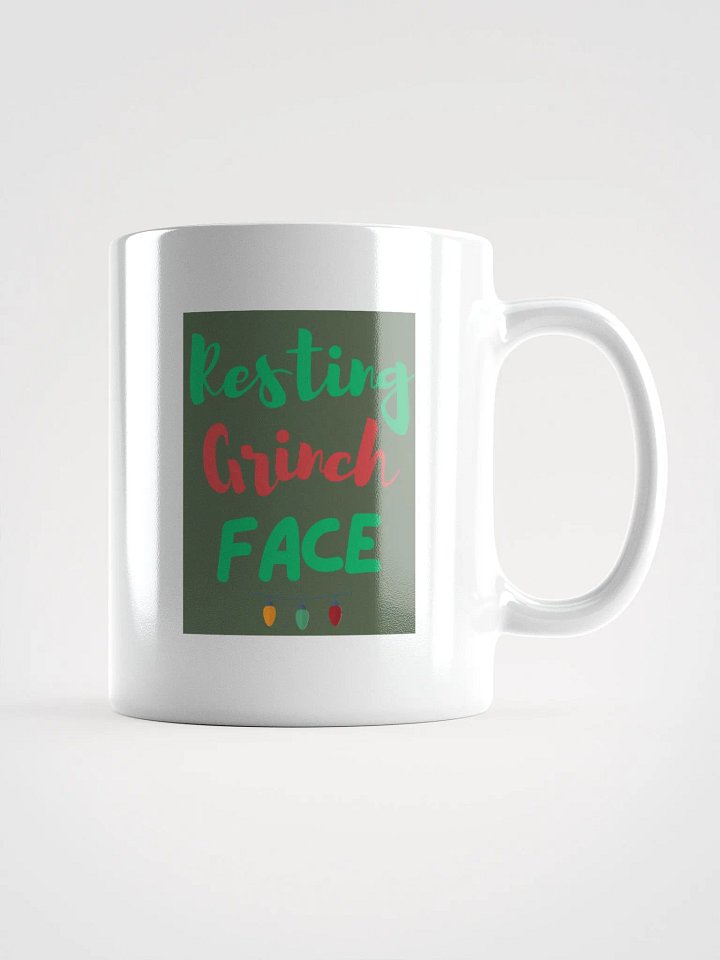 CHRISTMAS FUNNY MUGS 4U - “Resting Grinch face.” product image (1)