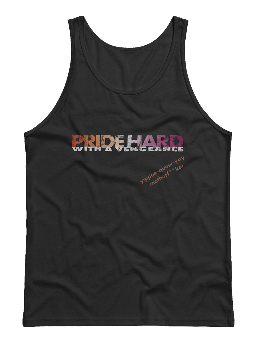 Lesbian "Pride Hard" Tank Top product image (1)