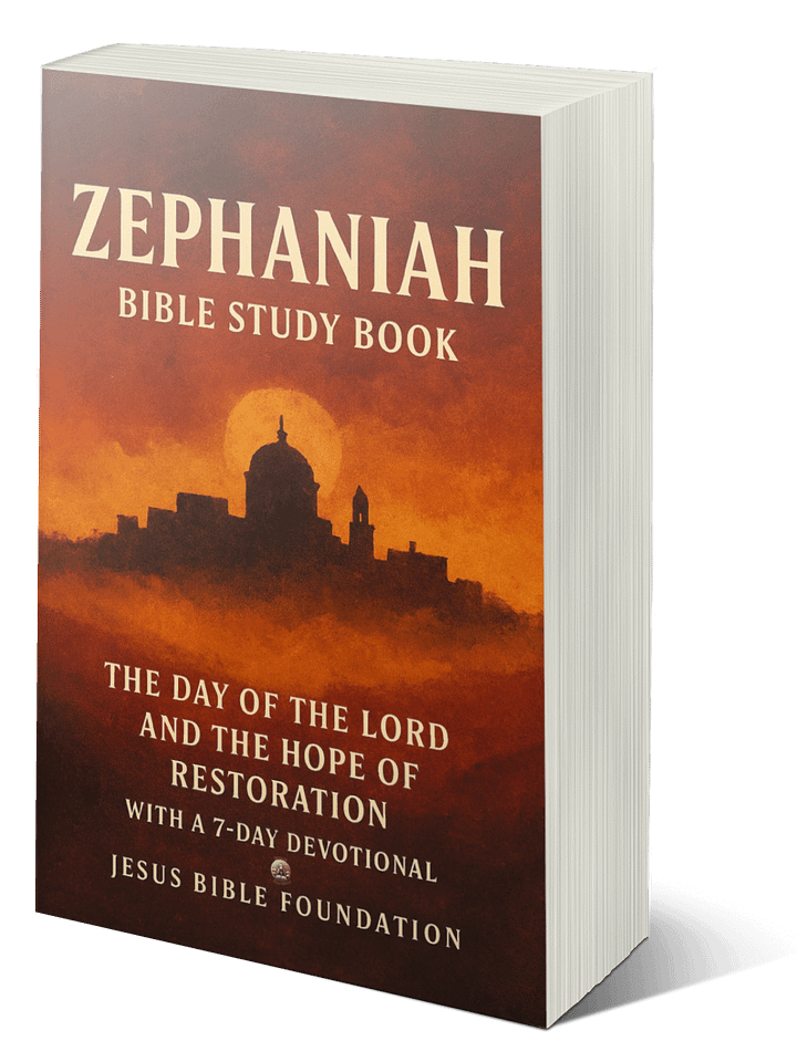 Zephaniah Bible Study Book: The Day of the Lord and the Hope of Restoration With A 7 Days Devotional product image (1)