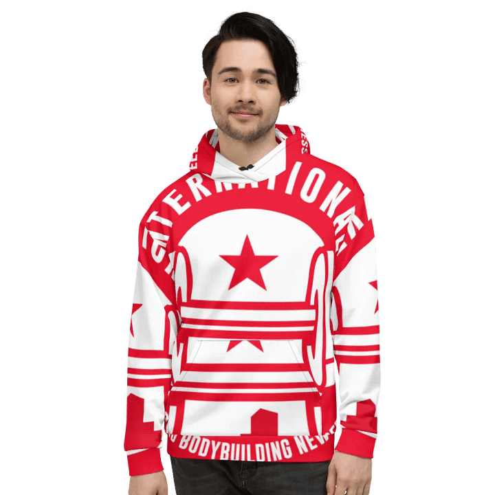 IFBNewsfeed.Org's All-Over Print Recycled Unisex Hoodie product image (2)