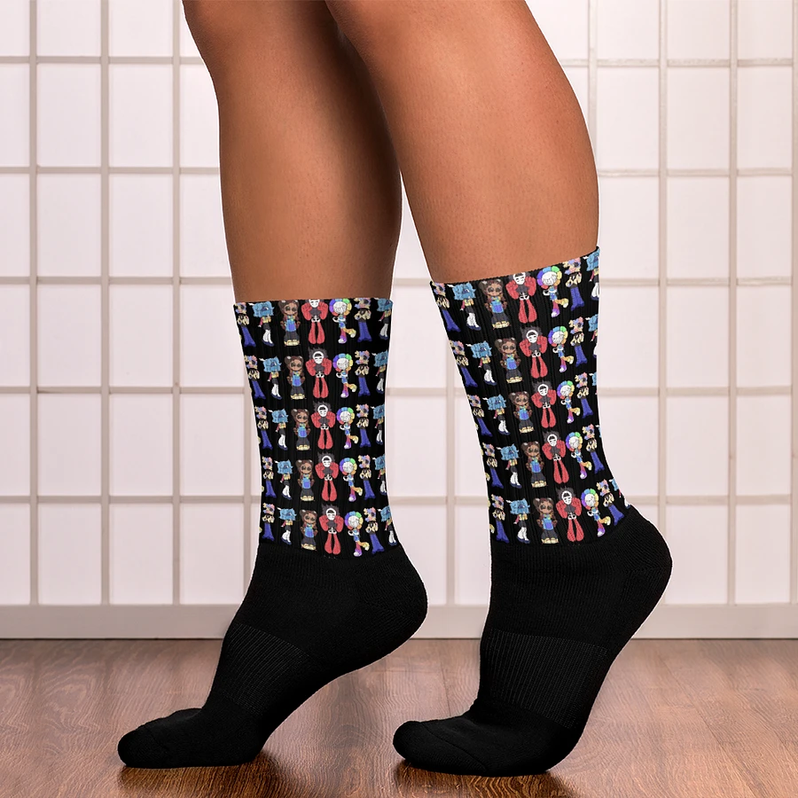Black Group Chibi Socks product image (14)